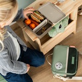 DonebyDeer Green Tiny Trails Insulated Lunch Taske