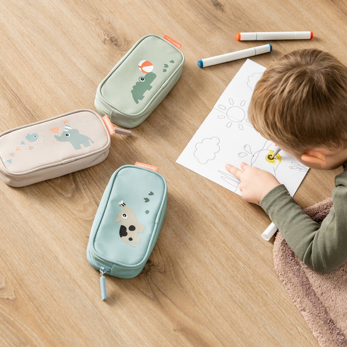 DonebyDeer Sand Celebration Pencil Case