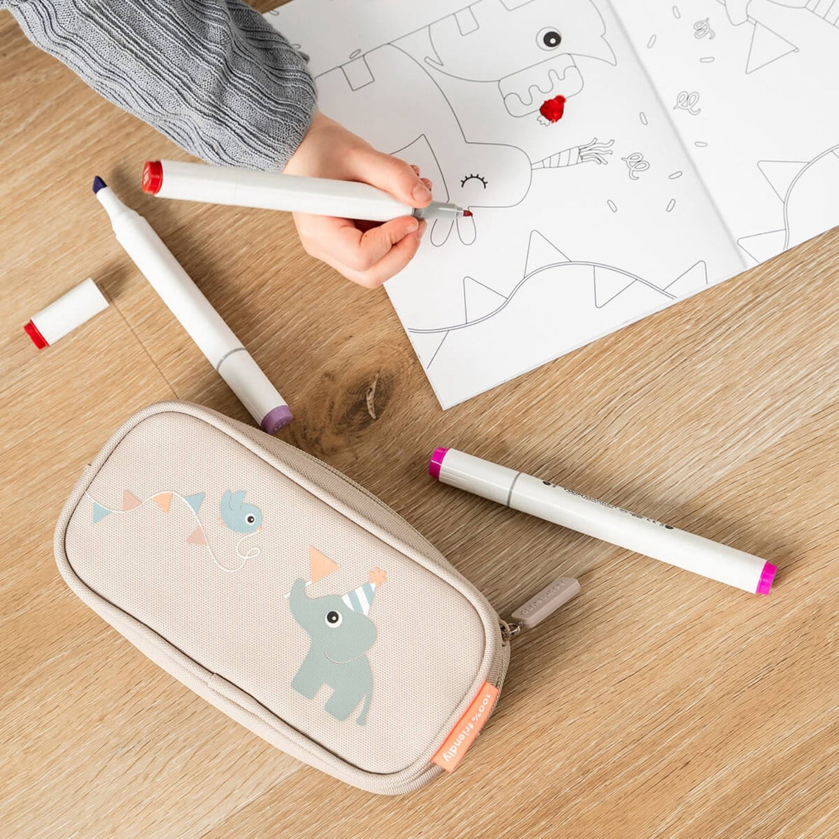 DonebyDeer Sand Celebration Pencil Case