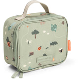 DonebyDeer Green Tiny Trails Tiny Insulated Lunch Taske