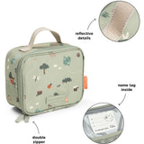 DonebyDeer Green Tiny Trails Tiny Insulated Lunch Taske