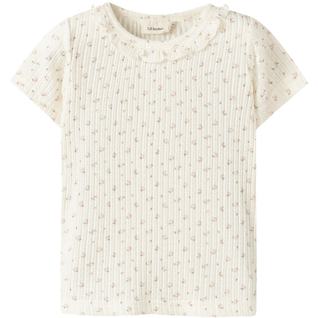 Lil'Atelier Coconut Milk Nmfhulla Hua Ss Slim Top Lil