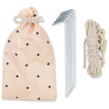 Konges Sløjd Navy Dot Mini Strand Telt Pop Up Uv 50+