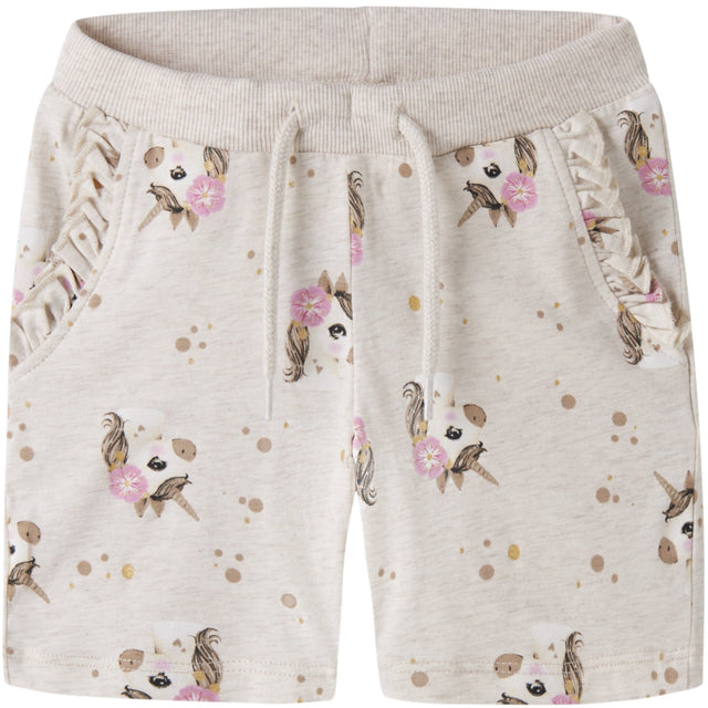 Name It Peyote Melange Nmfjalisa Shorts