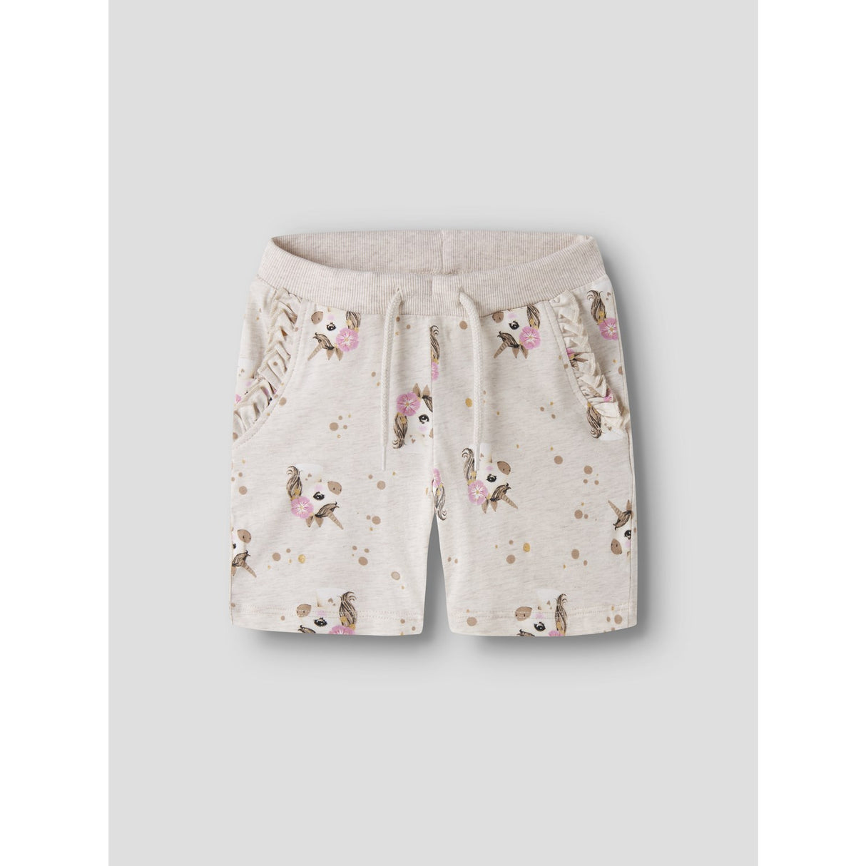 Name It Peyote Melange Nmfjalisa Shorts