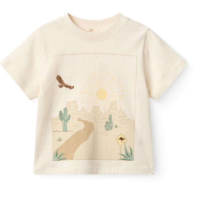 COPENHAGEN COLORS Cream Comb. Boys Ss Tee M/ Landscape Print