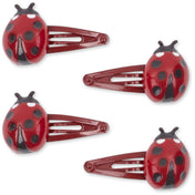 Konges Sløjd Ladybug Ladybug 4 Pak Hårspænder