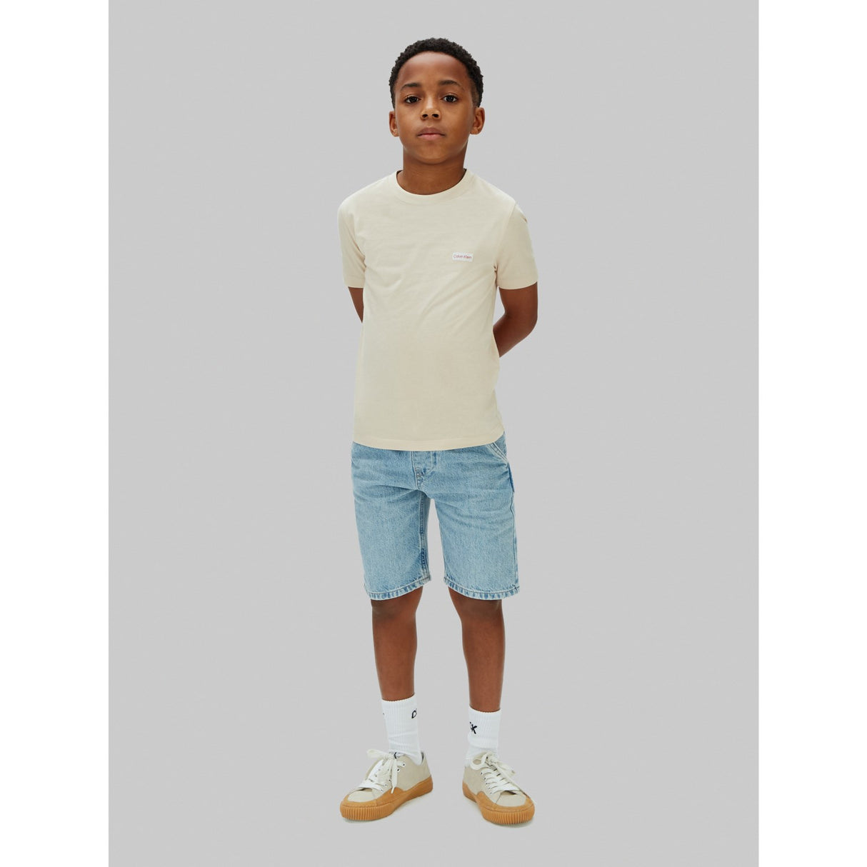 Calvin Klein Dante Wash Skater Denim Shorts Dante Wash