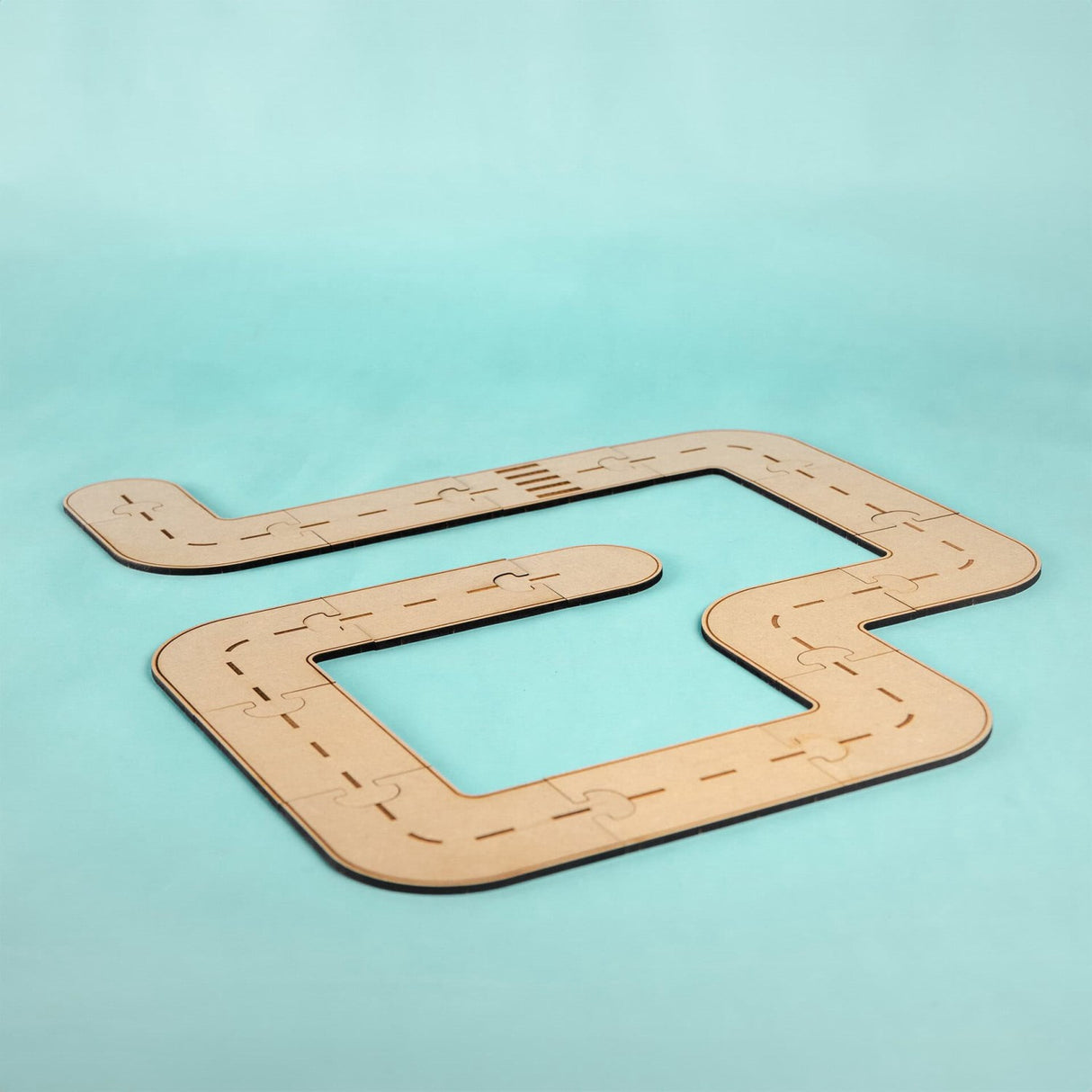 Crateit Town Wooden Legetøj Adventure Track Extension