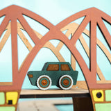 Crateit Town Wooden Legetøj Dreamy Drawbridge