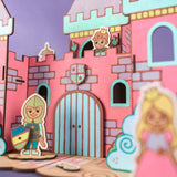 Crateit Unicorn Wooden Legetøj Dreamland Castle
