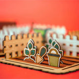 Crateit The Farm Wooden Legetøj Harvest Time