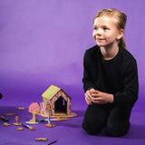 Crateit Unicorn Wooden Legetøj Magic Forest