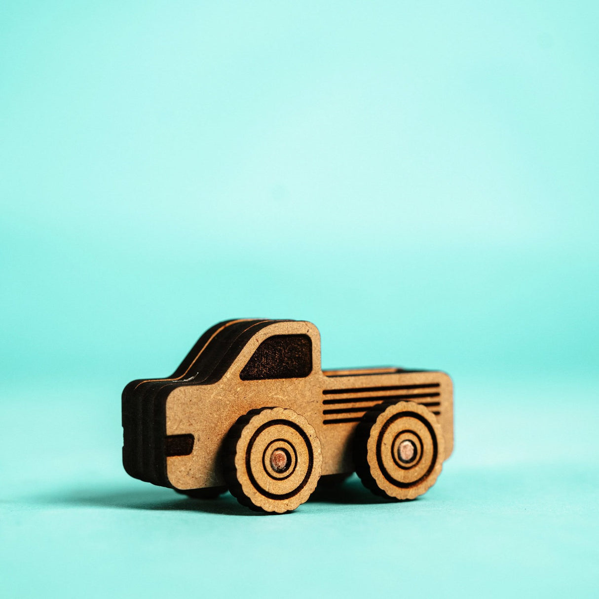 Crateit Town Wooden Legetøj Thunder Lastbil