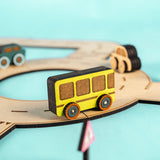 Crateit Town Wooden Legetøj Rule The Roundabout