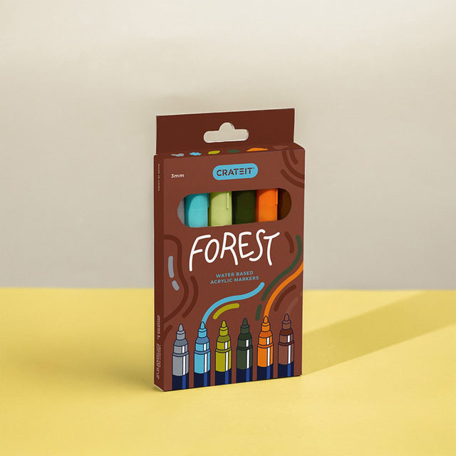 Crateit Forest Tuscher 3mm 6 Pak
