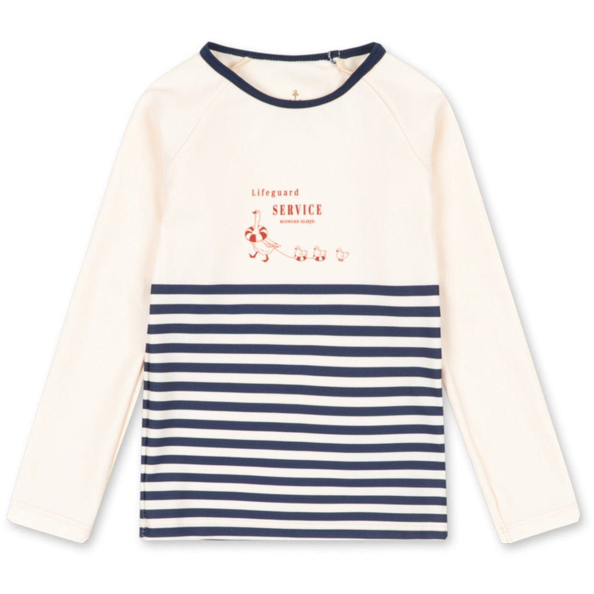 Konges Sløjd Marin Stripe Aster Badebluse Grs