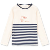 Konges Sløjd Marin Stripe Aster Badebluse Grs
