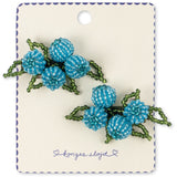 Konges Sløjd Blueberries 2 Pak Blueberry Beaded Hair Clip