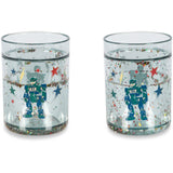 Konges Sløjd Hero Robot 2 Pak Glitter Cups