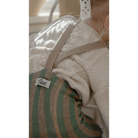 Silly Silas Matcha X Peanut Striped Footless Strømpebukser Special Edition