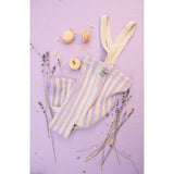 Silly Silas Lavender X Cream Striped Footless Strømpebukser Special Edition