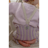 Silly Silas Lavender X Cream Striped Footless Strømpebukser Special Edition