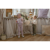 Silly Silas Lavender X Cream Striped Footless Strømpebukser Special Edition