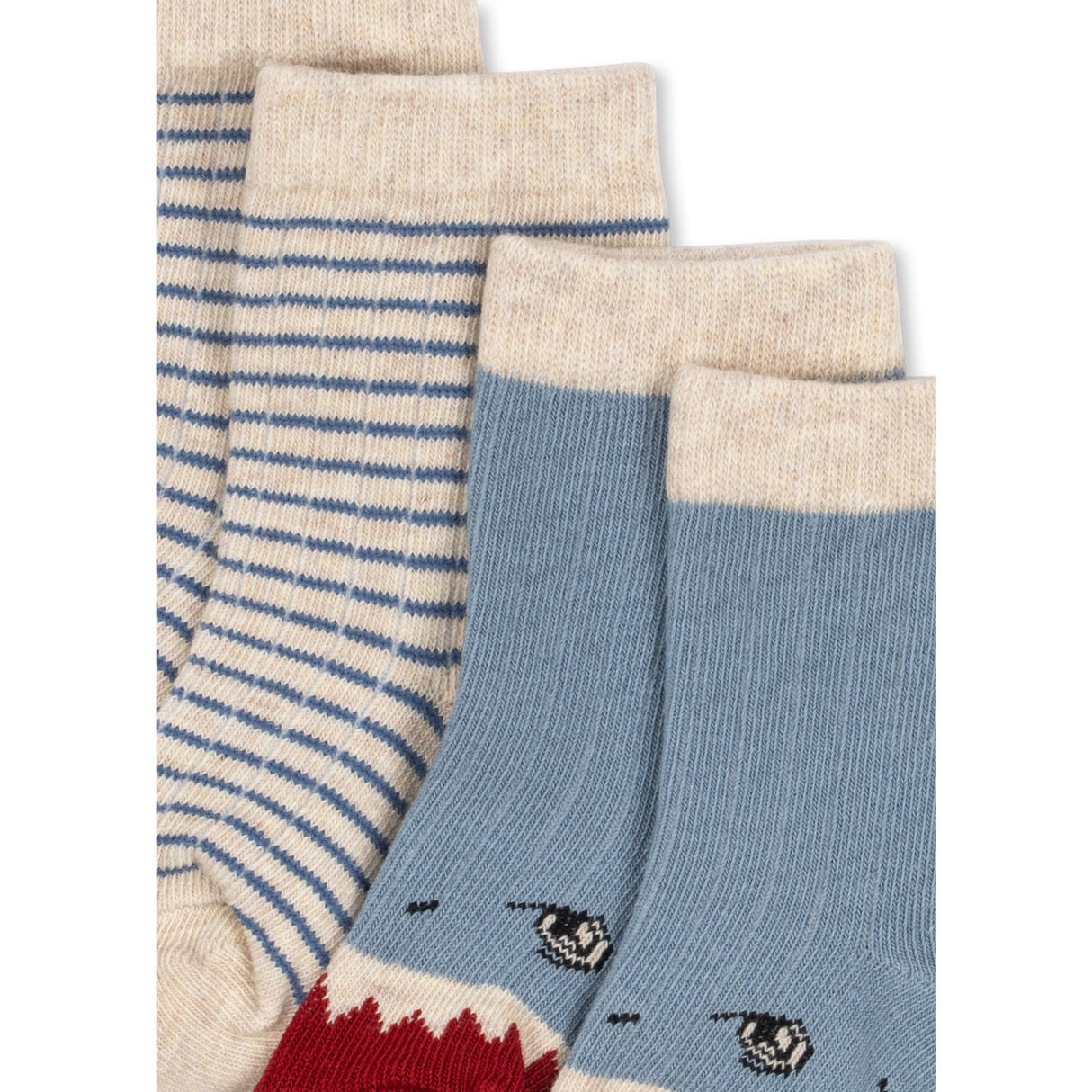 Konges Sløjd Shark 2 Pak Shark Rib Strømper