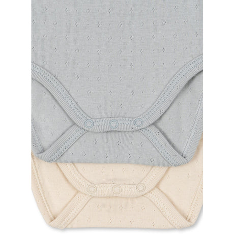 Konges Sløjd Buttercream/Pearl Blue Fanga Fontana Perla 2 Pak Ls Body Ocs