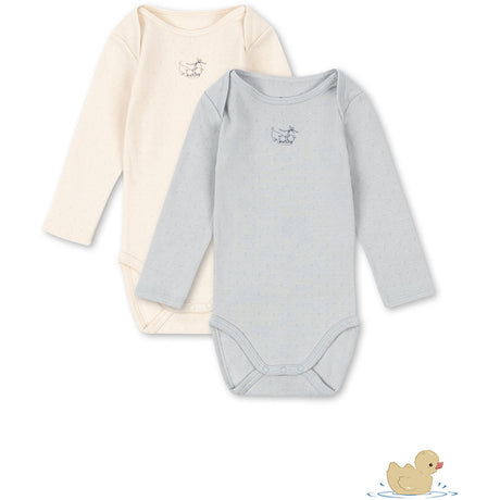 Konges Sløjd Buttercream/Pearl Blue Fanga Fontana Perla 2 Pak Ls Body Ocs