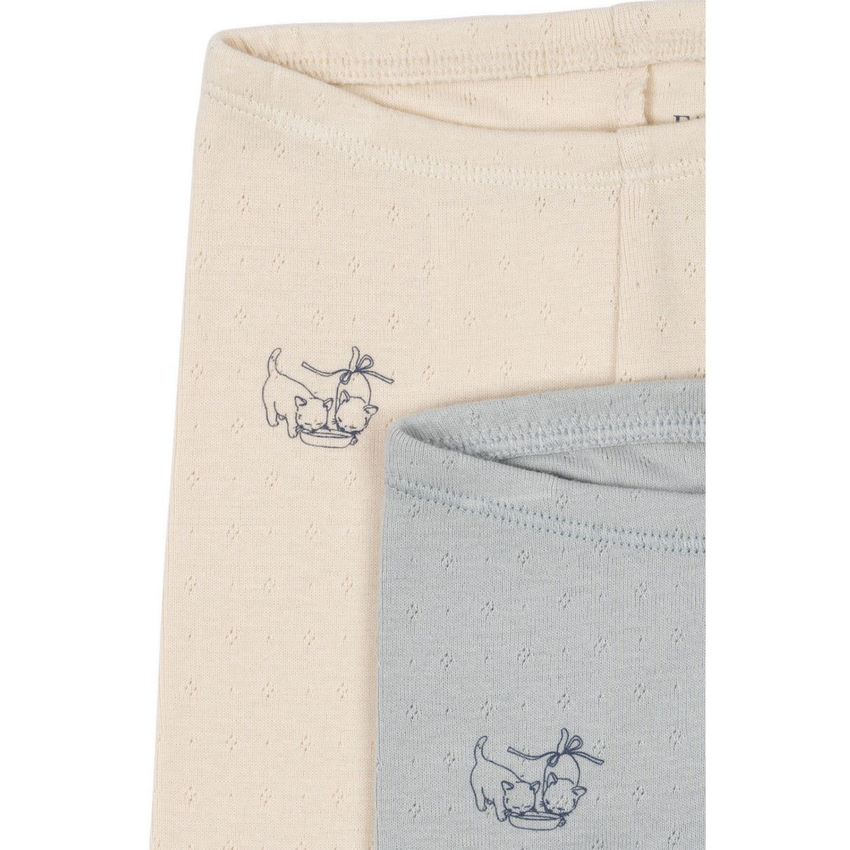 Konges Sløjd Buttercream/Pearl Blue Fanga Fontana Perla 2 Pak Bukser Ocs