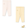 Konges Sløjd Banana Crepe/Creole Pink Fanga Fontana Perla 2 Pak Bukser Ocs