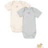Konges Sløjd Buttercream/Pearl Blue Fanga Fontana Perla 2 Pak Ss Body Ocs