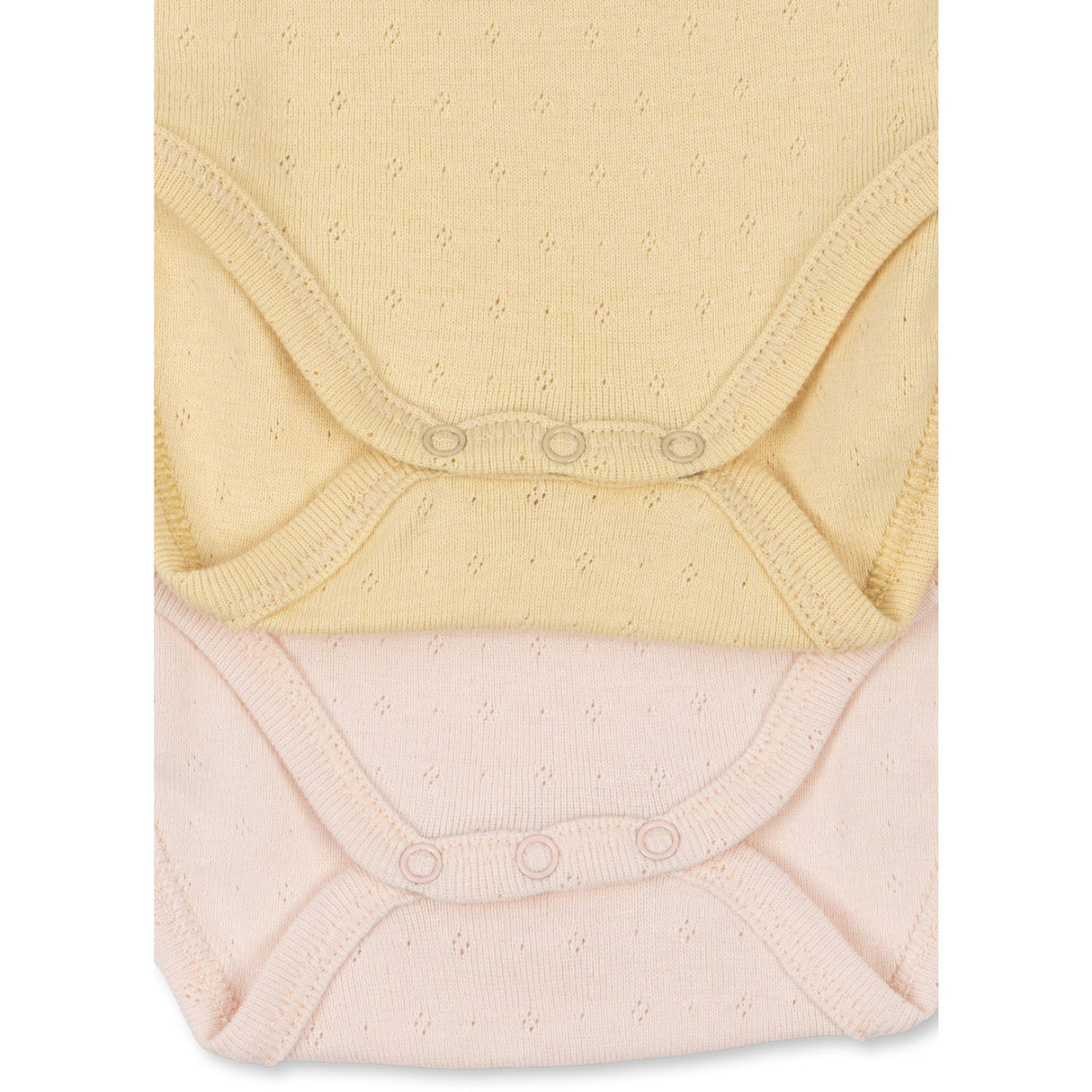 Konges Sløjd Banana Crepe/Creole Pink Fanga Fontana Perla 2 Pak Ss Body Ocs