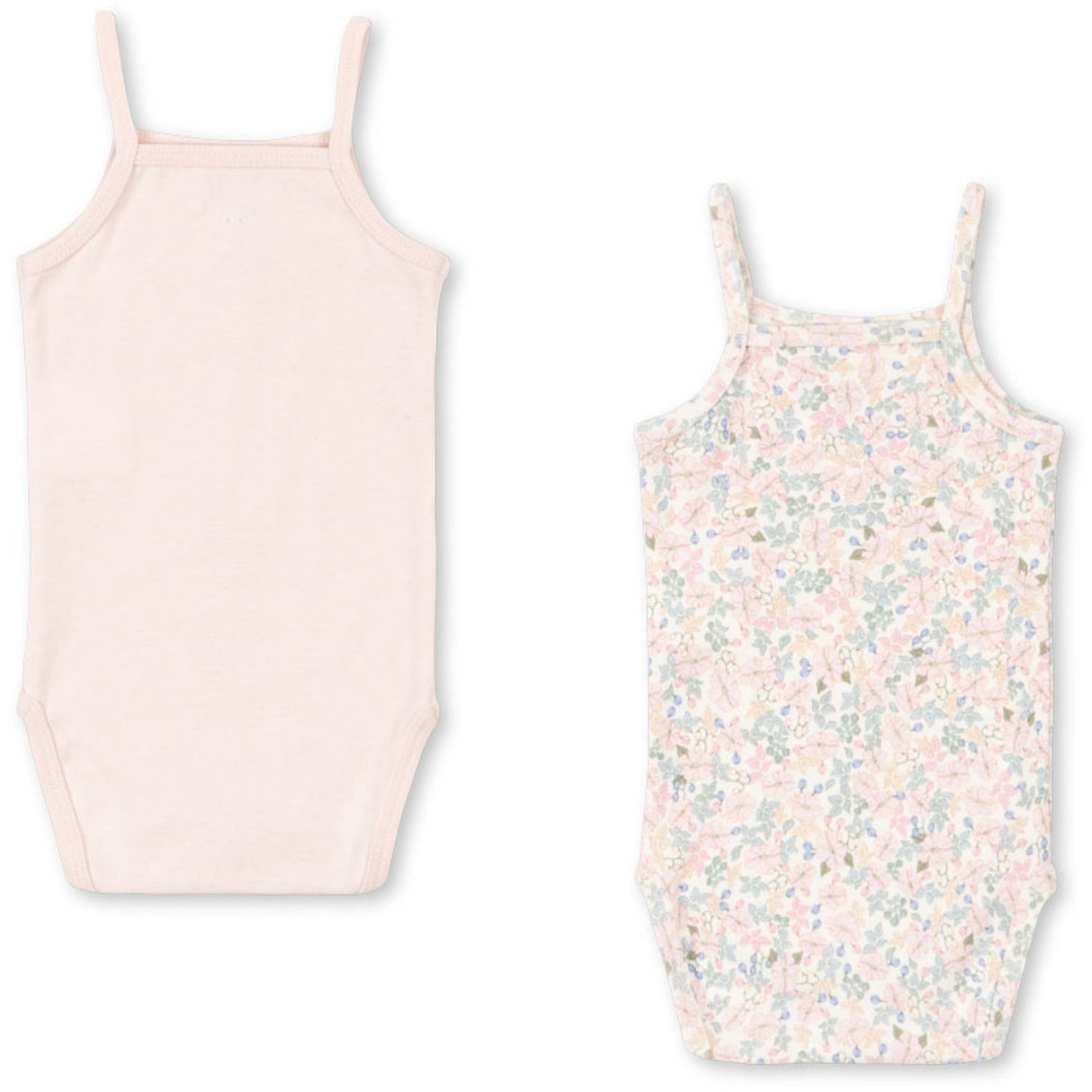Konges Sløjd Prato Fiori Aop/Creole Pink Fanga Fontana Fio 2 Pak Strop Body Ocs