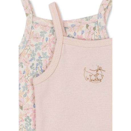 Konges Sløjd Prato Fiori Aop/Creole Pink Fanga Fontana Fio 2 Pak Strop Body Ocs