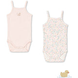 Konges Sløjd Prato Fiori Aop/Creole Pink Fanga Fontana Fio 2 Pak Strop Body Ocs