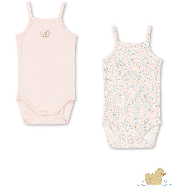 Konges Sløjd Prato Fiori Aop/Creole Pink Fanga Fontana Fio 2 Pak Strop Body Ocs