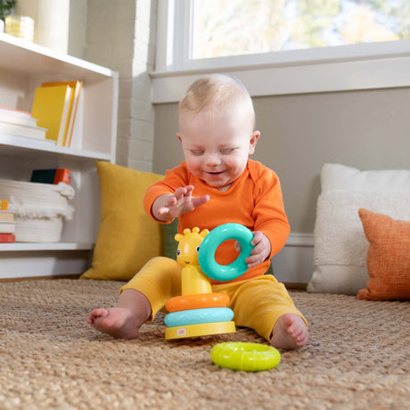 Bright Starts Giraffe Tower™ Stacking Legetøj