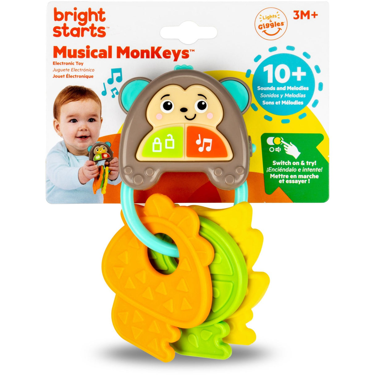 Bright Starts Musical MonKeys™ Electronic Legetøj
