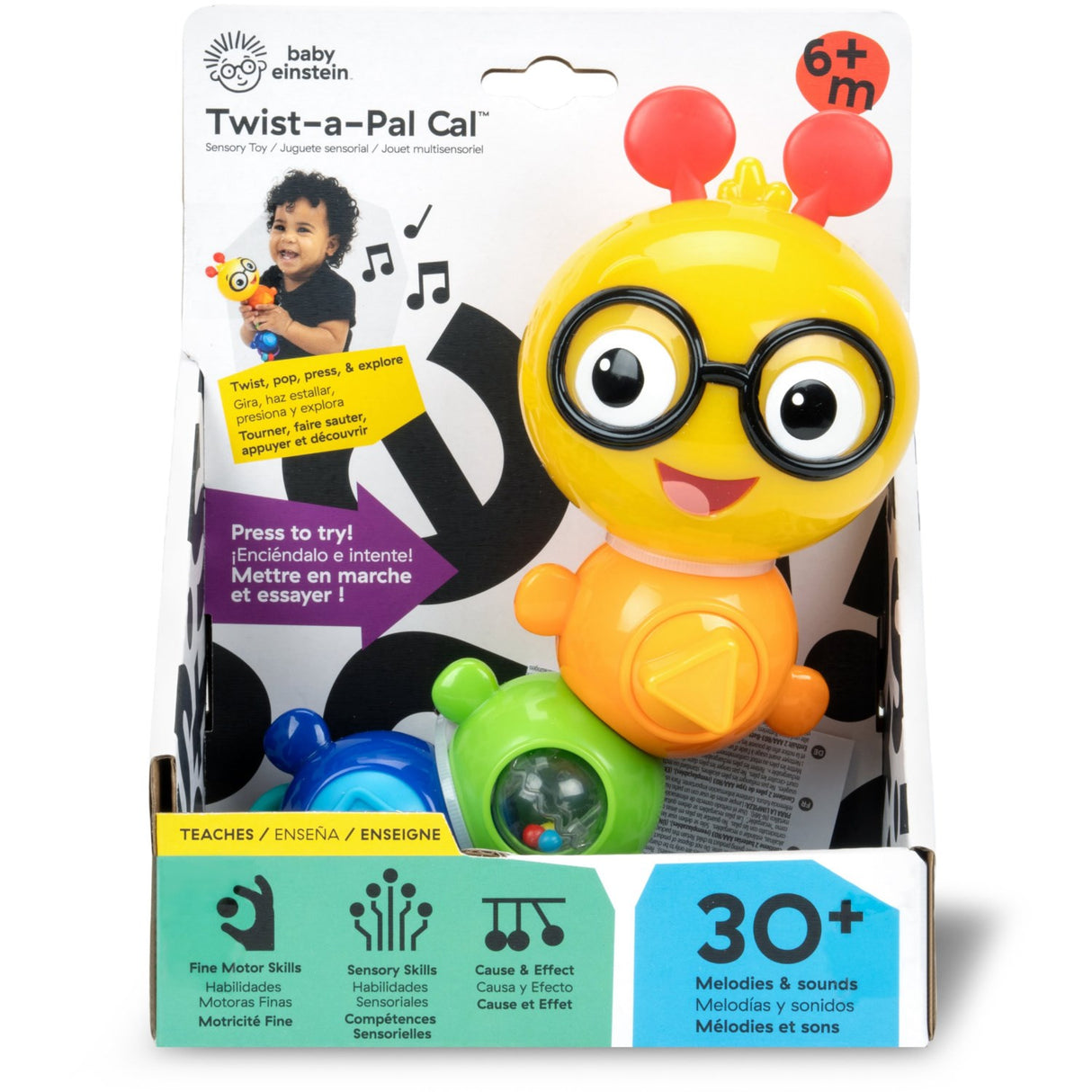 Baby Einstein Twist-a-Pal Cal™ Sensory Legetøj