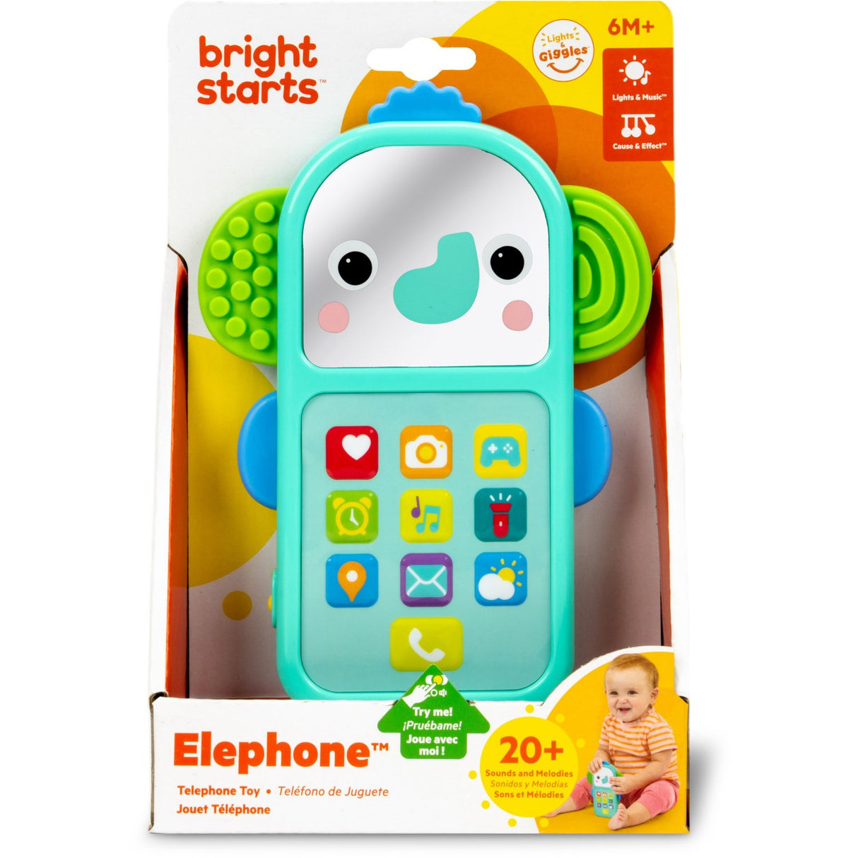 Bright Starts Elephone™ Telephone Legetøj