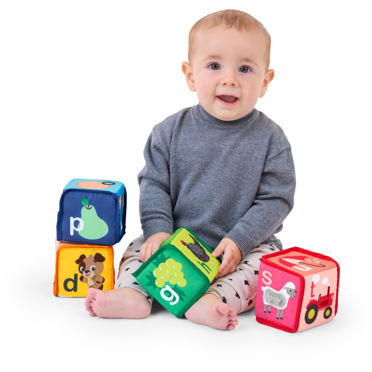 Baby Einstein Alpha Stacks™ Soft Klodser