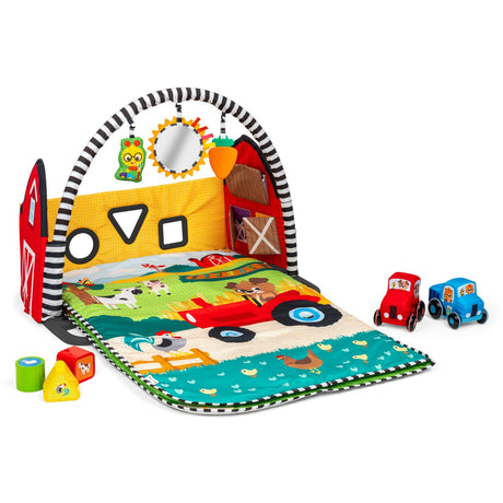 Baby Einstein Busy Barnyard™ Grow Med Me Activity Gym