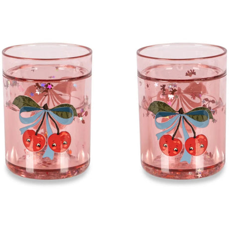 Konges Sløjd Cherry Bow 2 Pak Glitter Cups