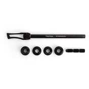 Hamax Black Thru-Axle 12 Mm, Token One Size