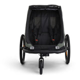 Hamax Khaki Green/Black Traveller Bicycle Trailer Dobbelt