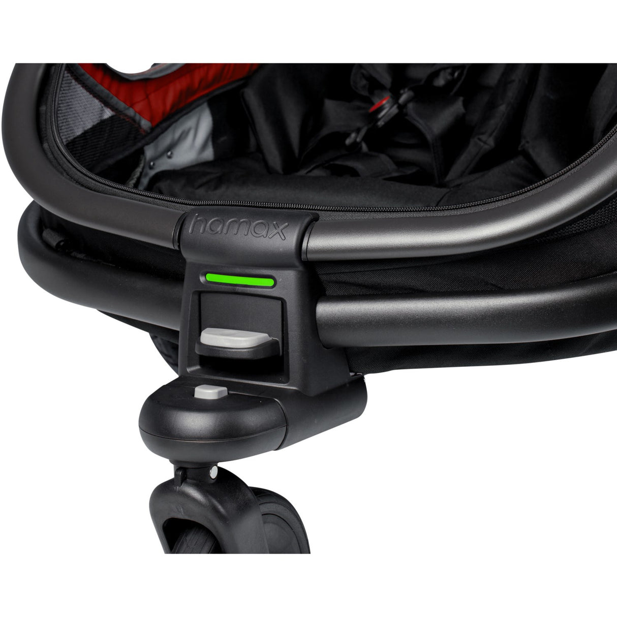 Hamax Red/Black Outback Bicycle Trailer Dobbelt