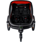 Hamax Red/Black Outback Bicycle Trailer Dobbelt